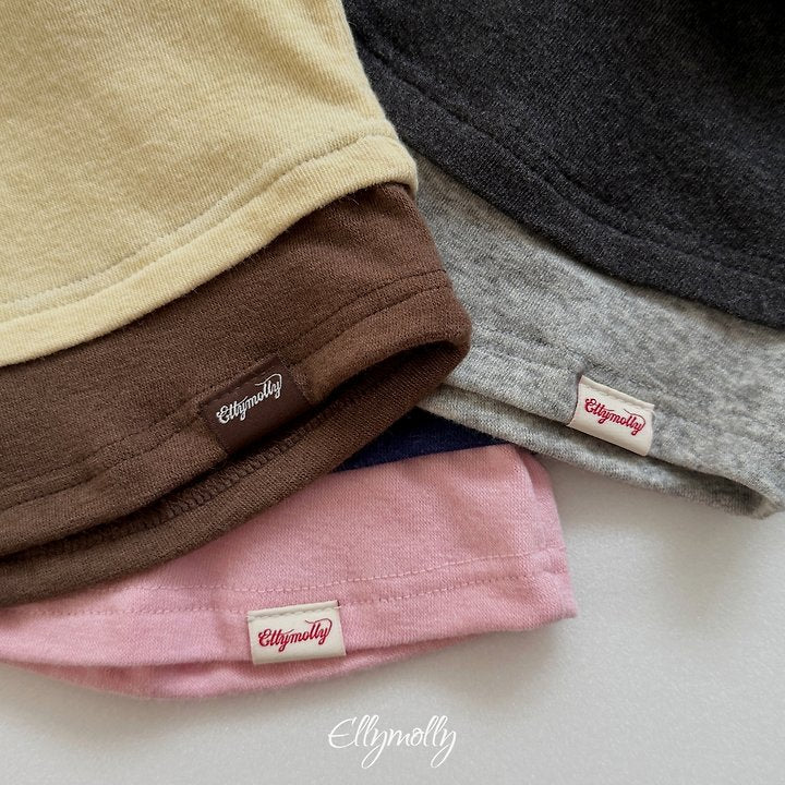 [PRE-ORDER] Brush Color Block Turtleneck T-Shirts