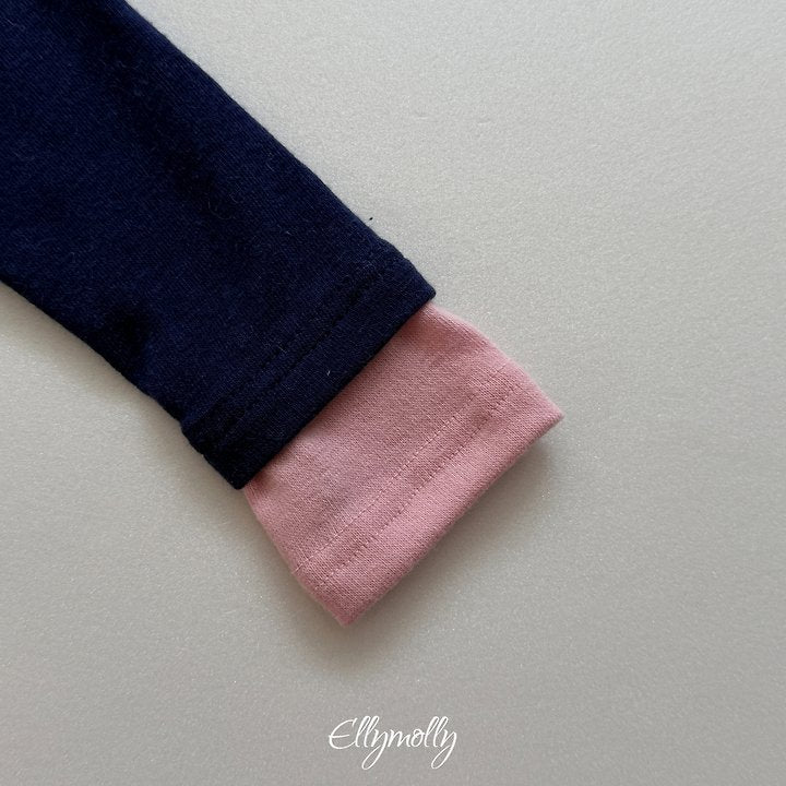 [PRE-ORDER] Brush Color Block Turtleneck T-Shirts
