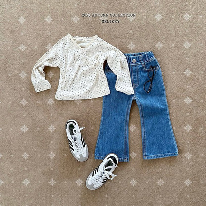 [PRE-ORDER] Dot Shirring T-Shirts