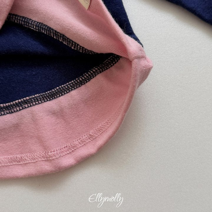 [PRE-ORDER] Brush Color Block Turtleneck T-Shirts