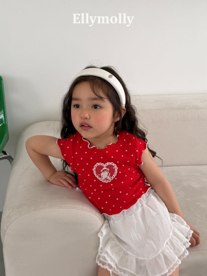 [PRE-ORDER] Dot Mimi Shirring T-Shirts