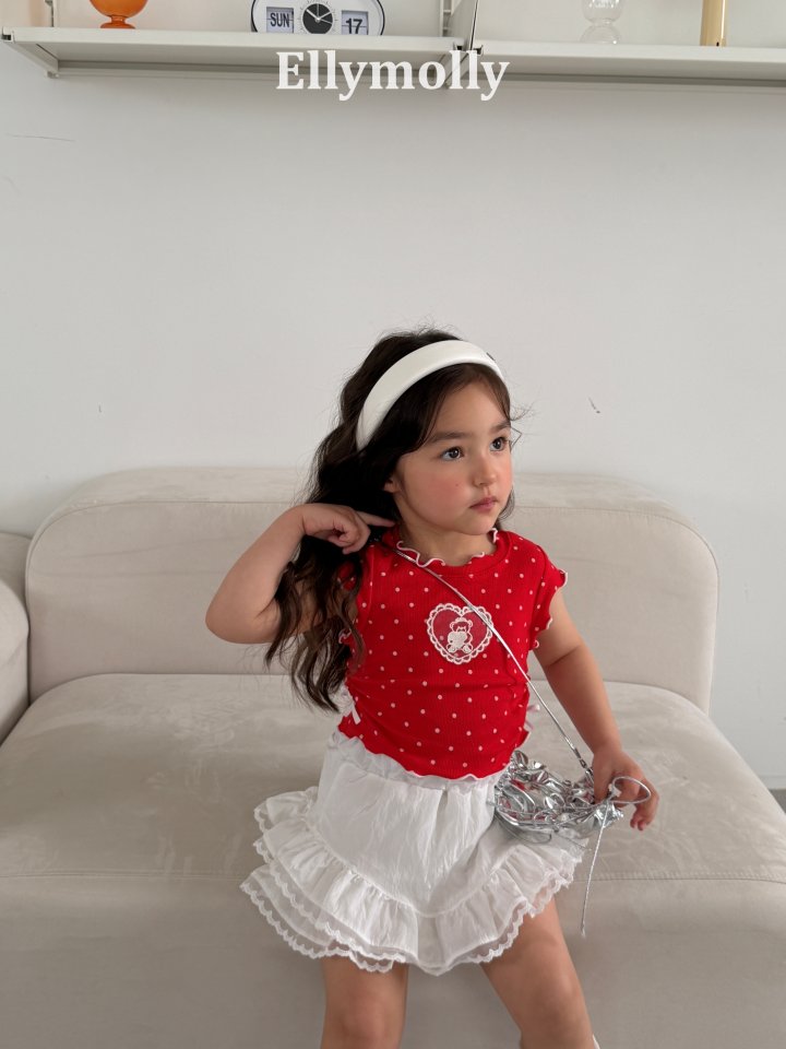 [PRE-ORDER] Dot Mimi Shirring T-Shirts