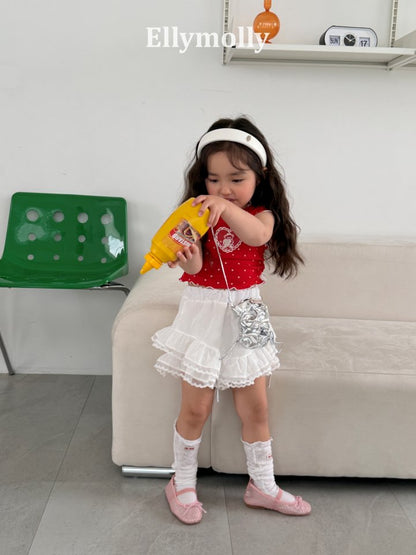 [PRE-ORDER] Dot Mimi Shirring T-Shirts
