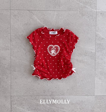 [PRE-ORDER] Dot Mimi Shirring T-Shirts