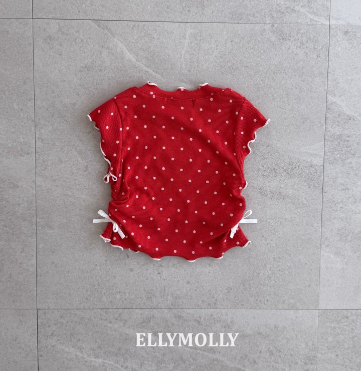 [PRE-ORDER] Dot Mimi Shirring T-Shirts