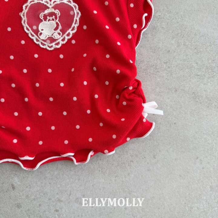 [PRE-ORDER] Dot Mimi Shirring T-Shirts