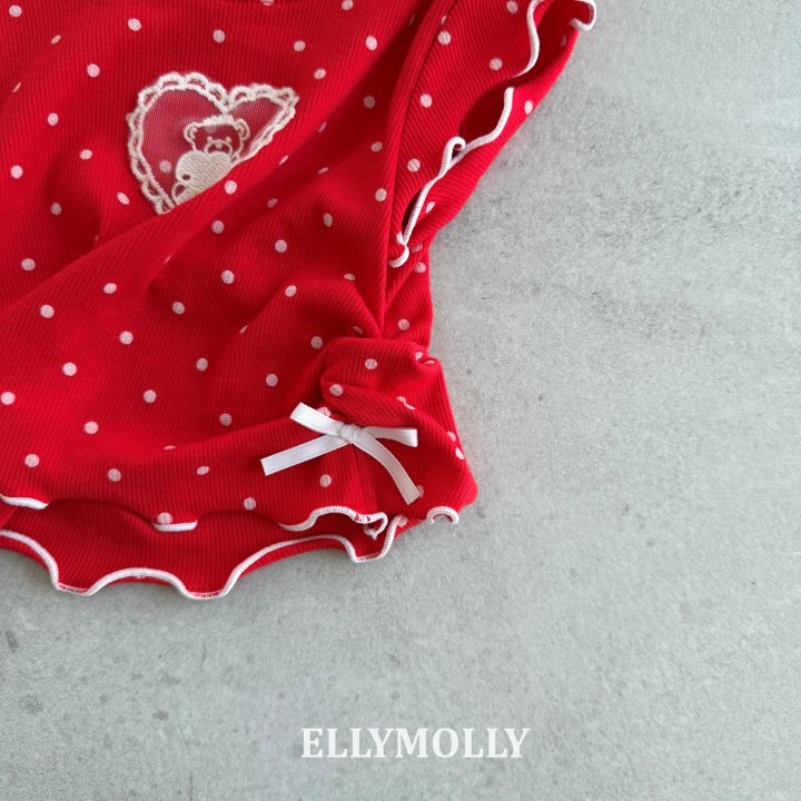 [PRE-ORDER] Dot Mimi Shirring T-Shirts