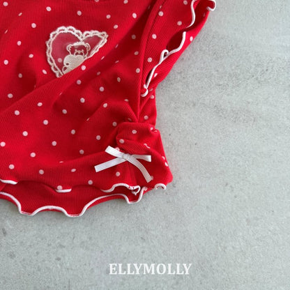 [PRE-ORDER] Dot Mimi Shirring T-Shirts