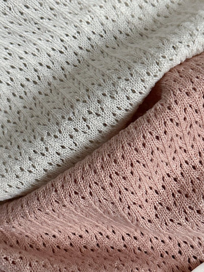 [PRE-ORDER] Eyelet Sweater Vest Top