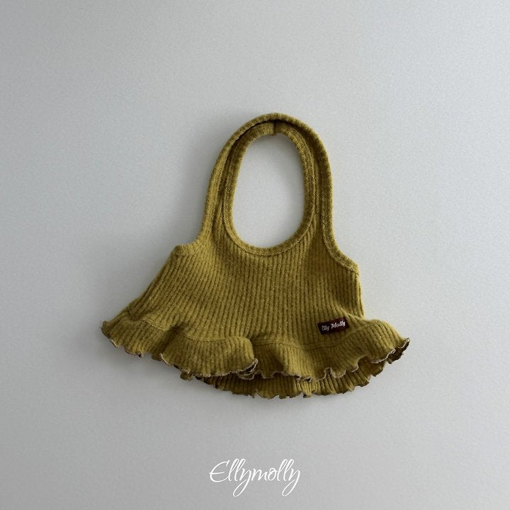 [PRE-ORDER] Wool Ribbed Halter Top