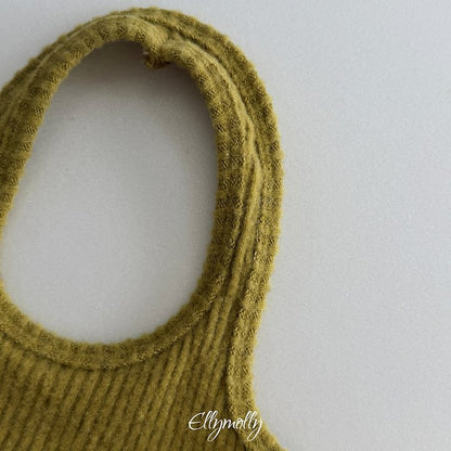 [PRE-ORDER] Wool Ribbed Halter Top