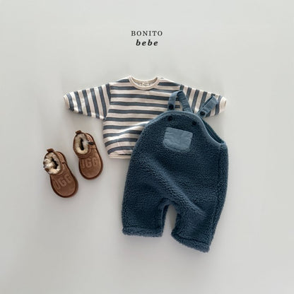 [PRE-ORDER] Multi Stripe Binding Baby T-Shirts