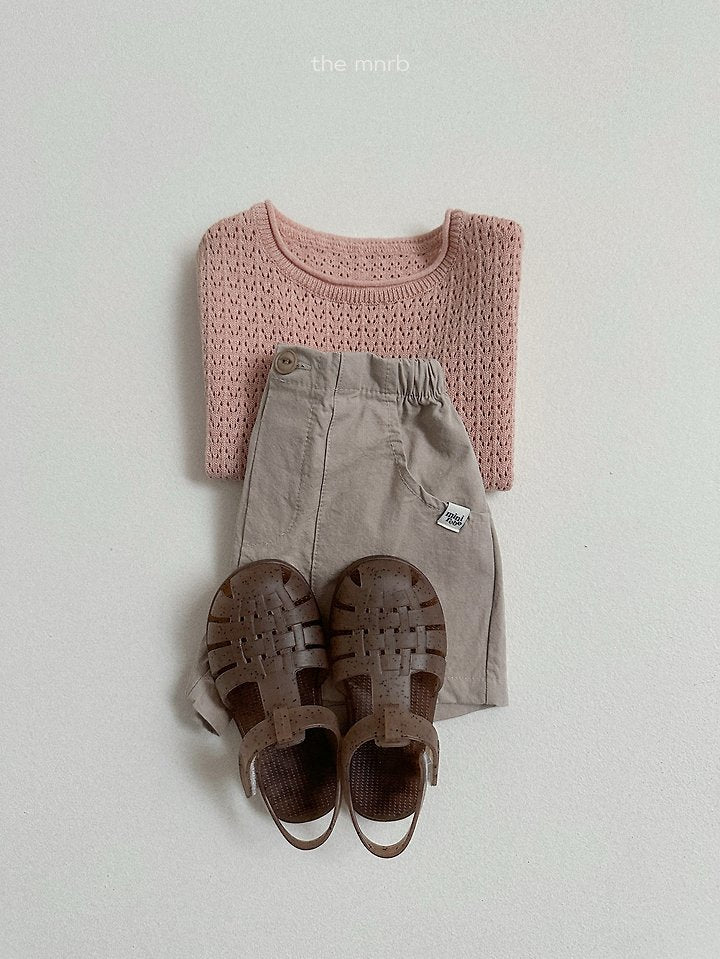 [PRE-ORDER] Eyelet Sweater Vest Top