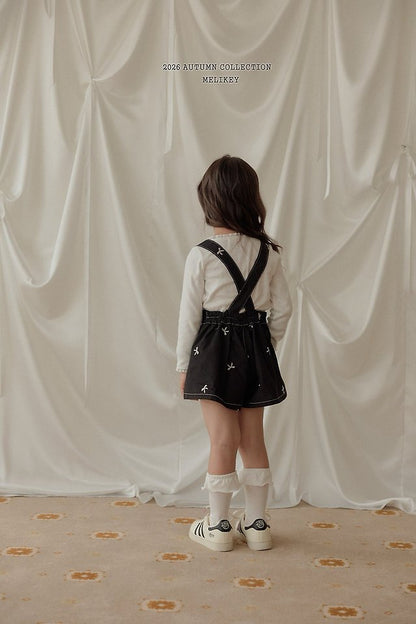 [PRE-ORDER] Ribbon Embroidery Overalls