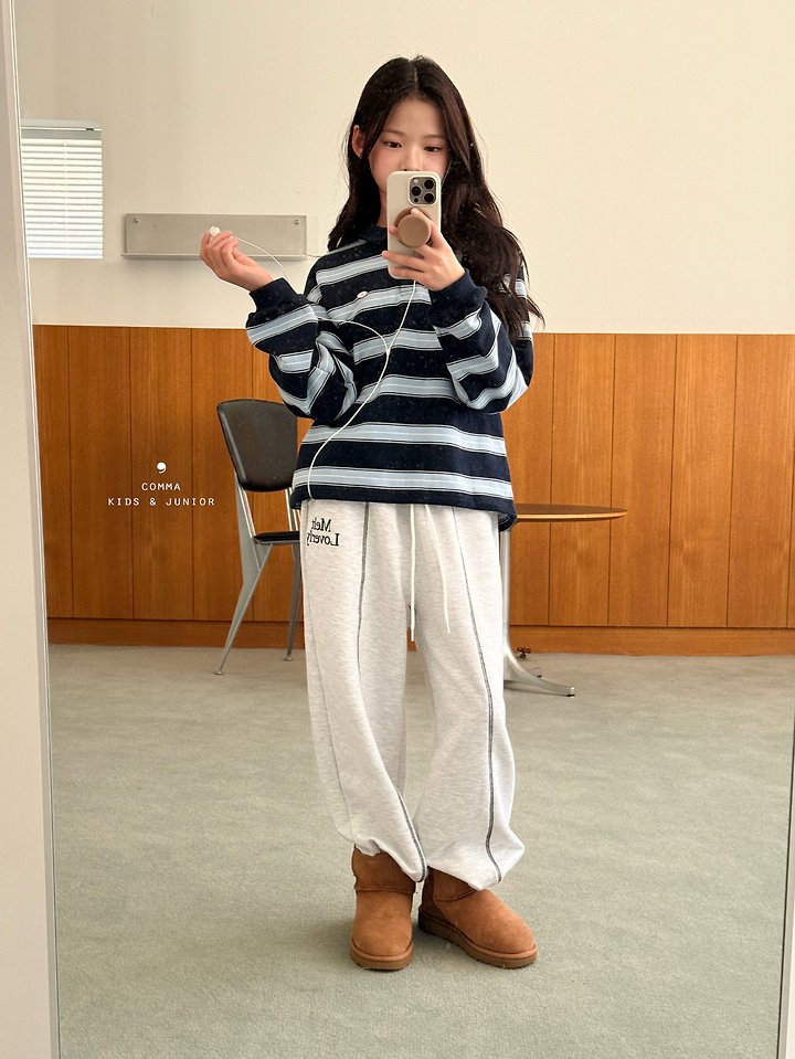 [PRE-ORDER] Stripe Collar T-Shirts