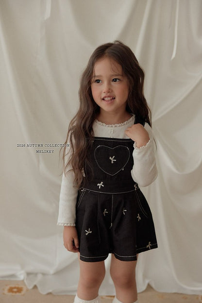 [PRE-ORDER] Ribbon Embroidery Overalls