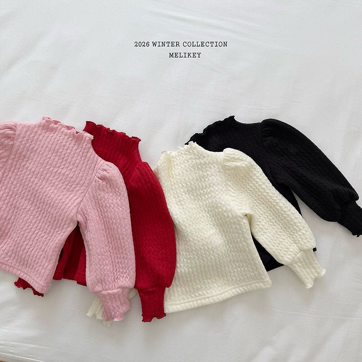 [PRE-ORDER] Knit Ribbed Puff T-Shirts