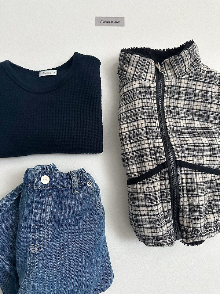[PRE-ORDER] Quilted Denim Pants