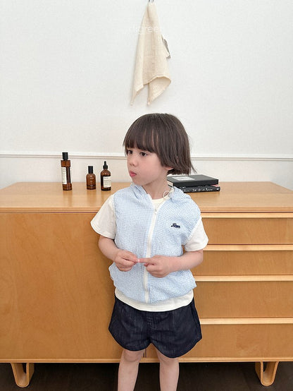 Diver Denim Shorts [M(3-4yr)]