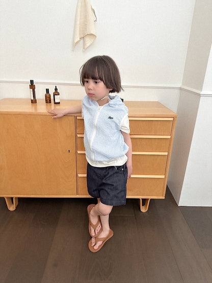 Diver Denim Shorts [M(3-4yr)]