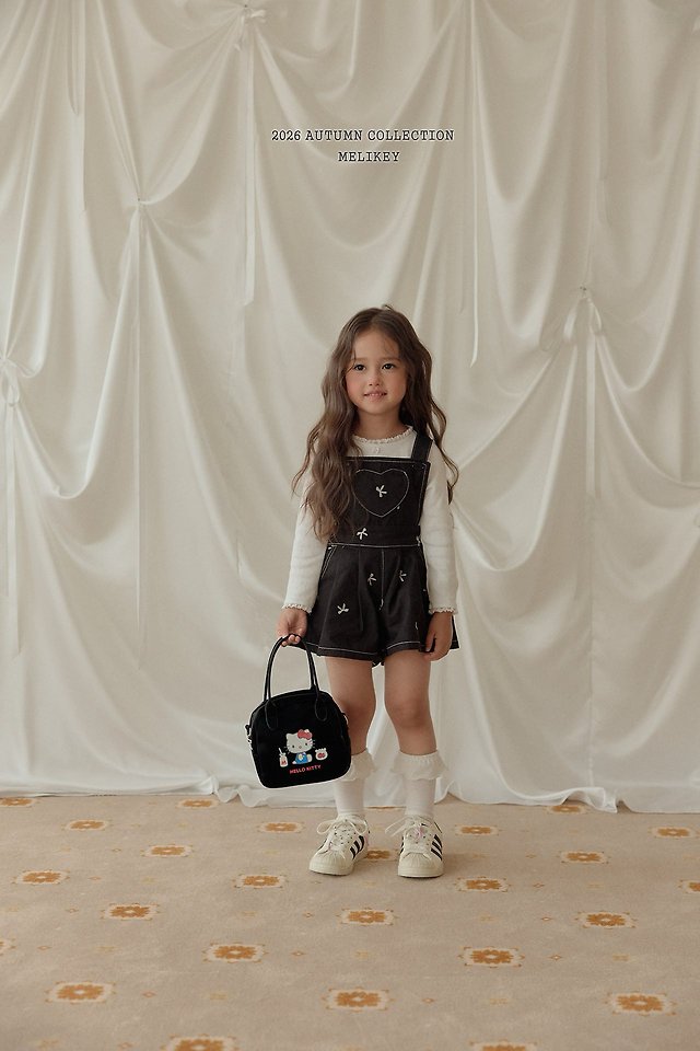 [PRE-ORDER] Ribbon Embroidery Overalls