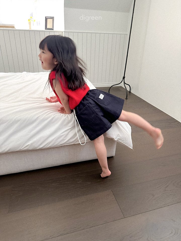 Diver Denim Shorts [M(3-4yr)]