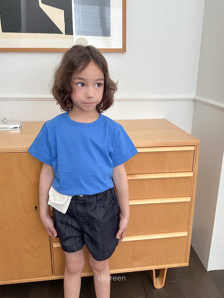Diver Denim Shorts [M(3-4yr)]