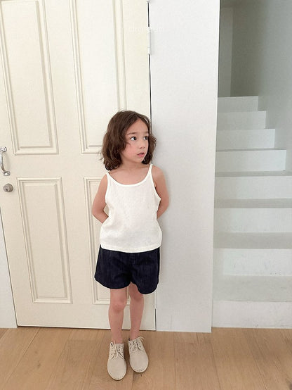 Diver Denim Shorts [M(3-4yr)]