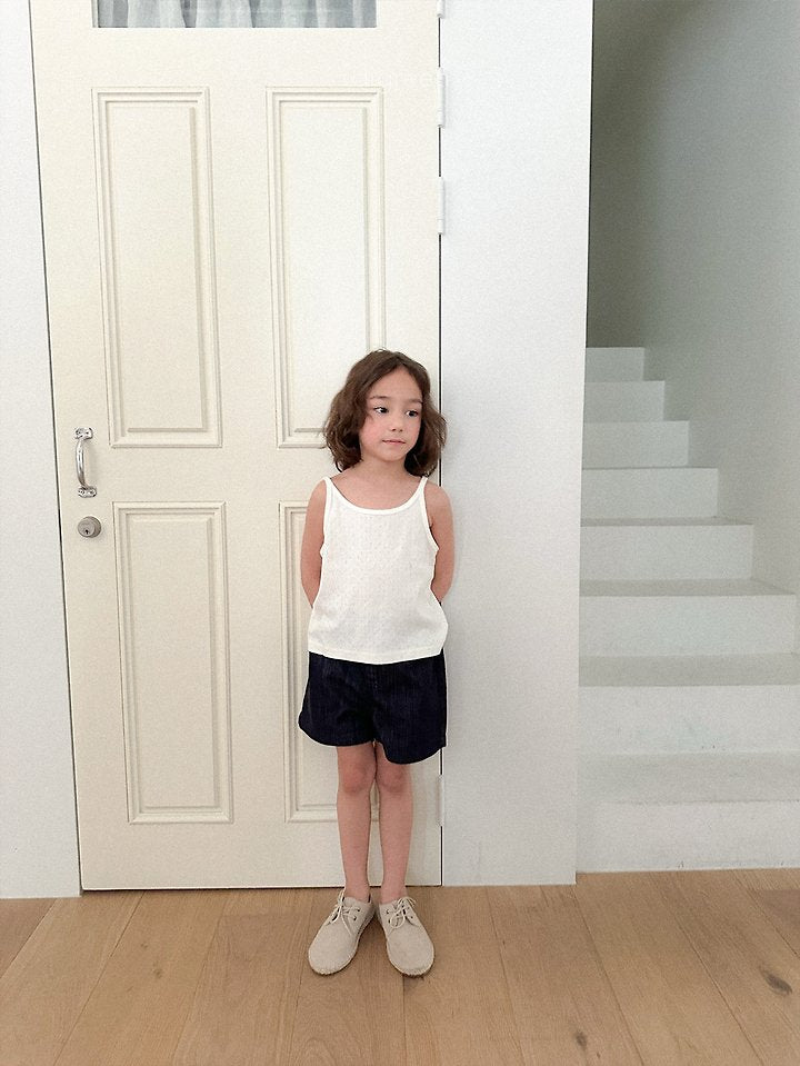 Diver Denim Shorts [M(3-4yr)]