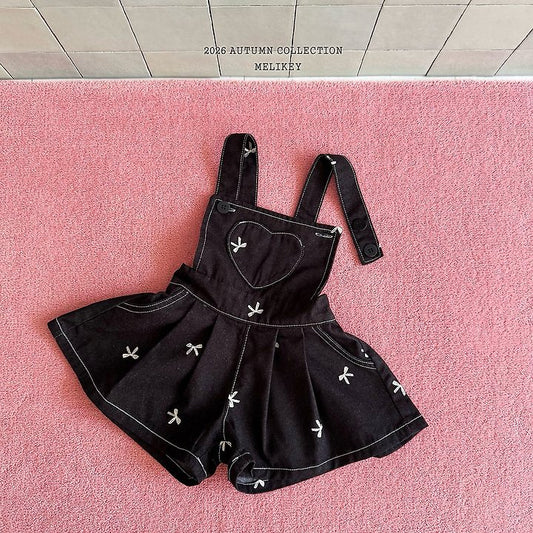 [PRE-ORDER] Ribbon Embroidery Overalls