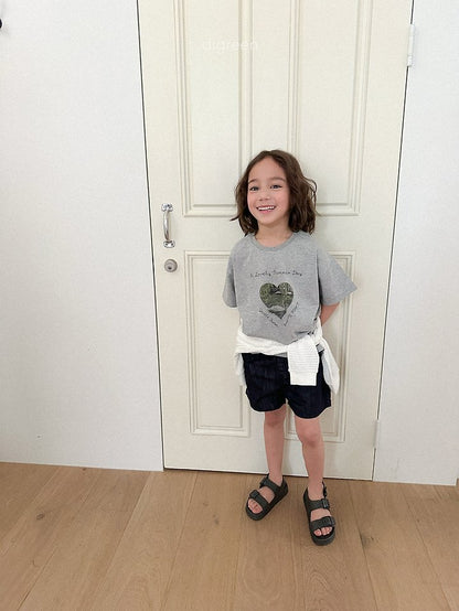Diver Denim Shorts [M(3-4yr)]