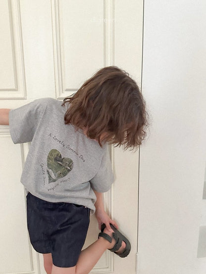 Diver Denim Shorts [M(3-4yr)]