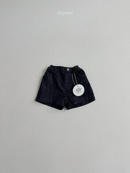 Diver Denim Shorts [M(3-4yr)]