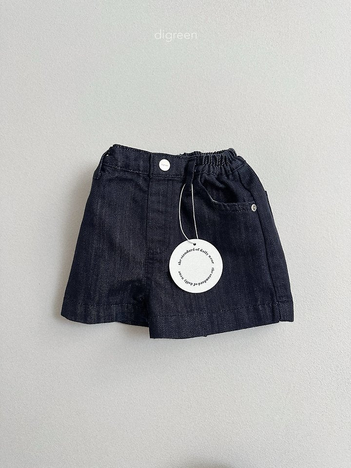 Diver Denim Shorts [M(3-4yr)]