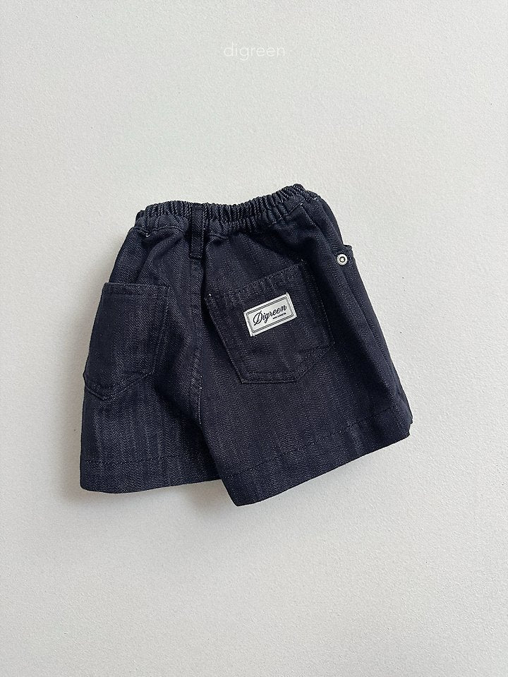 Diver Denim Shorts [M(3-4yr)]