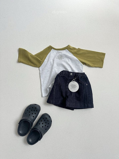 Diver Denim Shorts [M(3-4yr)]