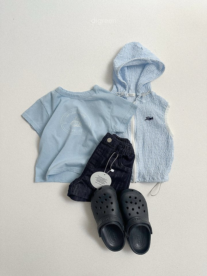 Diver Denim Shorts [M(3-4yr)]