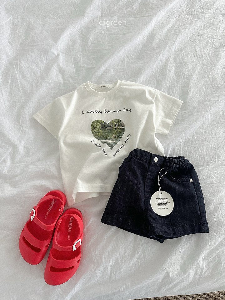 Diver Denim Shorts [M(3-4yr)]