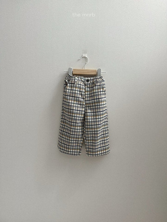 [PRE-ORDER] Adel Check Pants