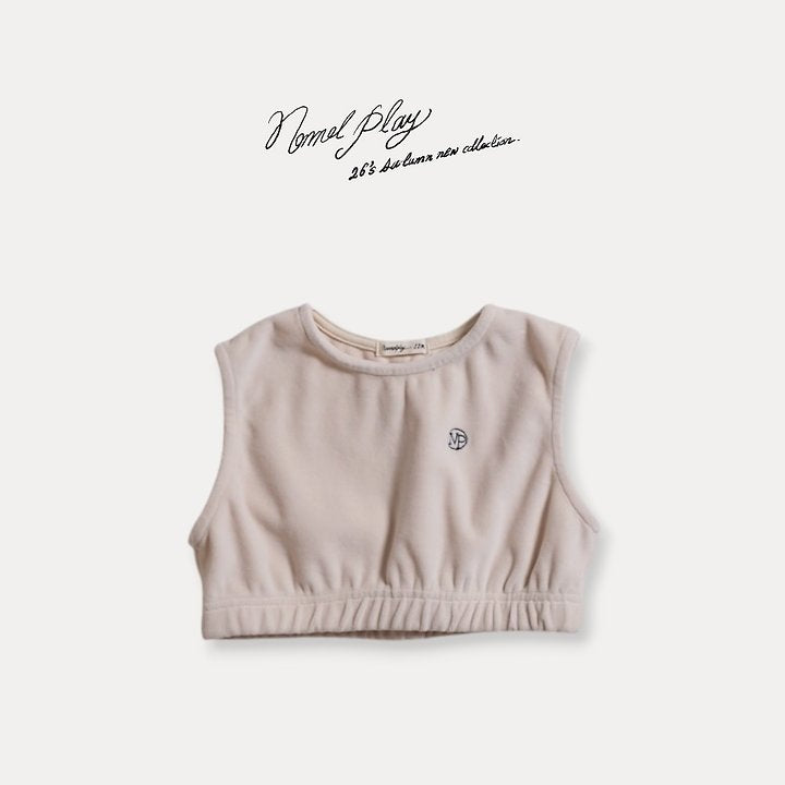[PRE-ORDER] Velour Crop Vest