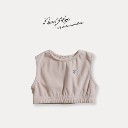 [PRE-ORDER] Velour Crop Vest