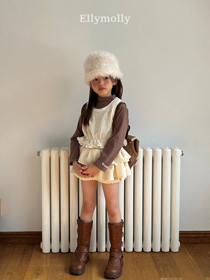 [PRE-ORDER] Mu Stripe Half Turtleneck T-Shirts