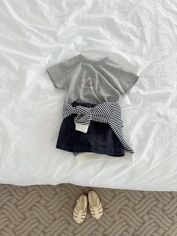 Diver Denim Shorts [M(3-4yr)]