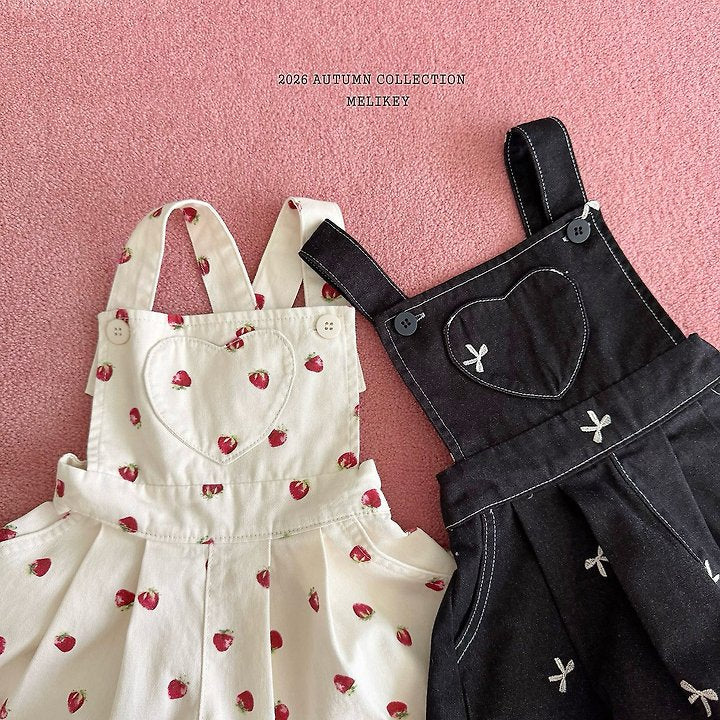 [PRE-ORDER] Ribbon Embroidery Overalls