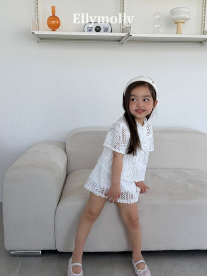 [PRE-ORDER] Rosie Crochet Blouse