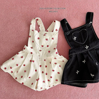 [PRE-ORDER] Ribbon Embroidery Overalls