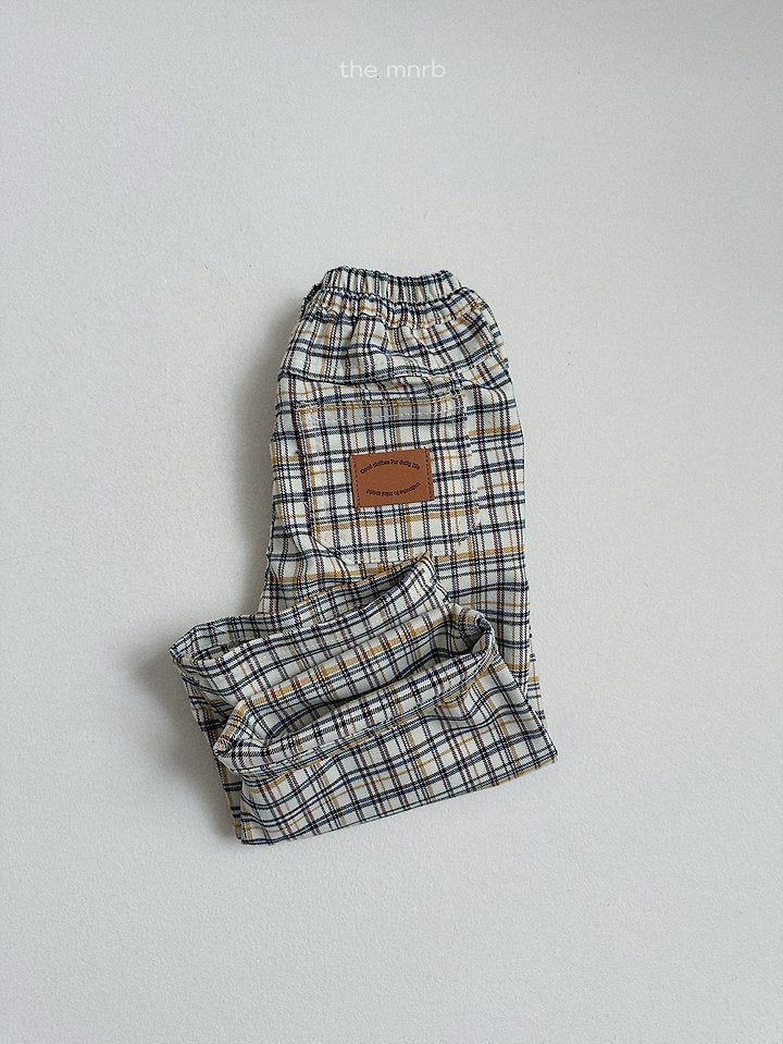 [PRE-ORDER] Adel Check Pants