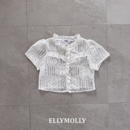 [PRE-ORDER] Rosie Crochet Blouse