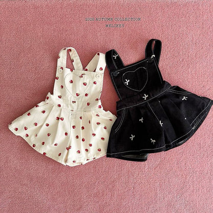 [PRE-ORDER] Ribbon Embroidery Overalls