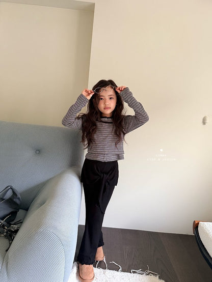 [PRE-ORDER] Ribbed Span Boot-Cut Pants